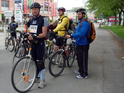 Start zum Radmarathon Start zum Radmarathon