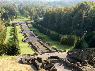 Ausblick auf die Kaskaden Ausblick auf die Kaskaden