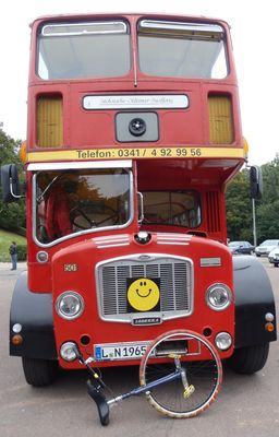 alter Londoner Bus alter Londoner Bus