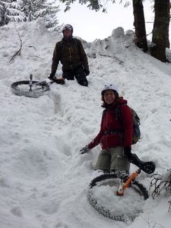 Über die Schneehalde Über die Schneehalde