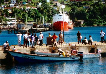 Fähranleger, Kingstown St.Vincent Fähranleger, Kingstown St.Vincent