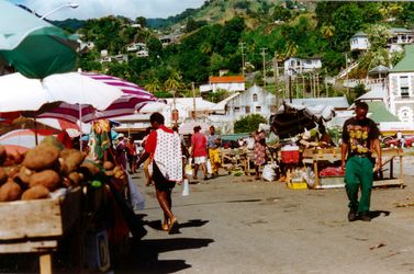 Markt, Kingstown St.Vincent Markt, Kingstown St.Vincent