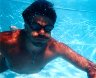 Sepp im Pool Sepp im Pool