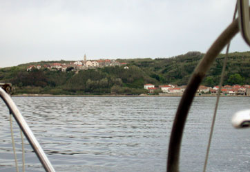 Blick auf Susak