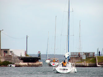 Drehbrücke Privlaka Insel Losinj Drehbrücke Privlaka Insel Losinj