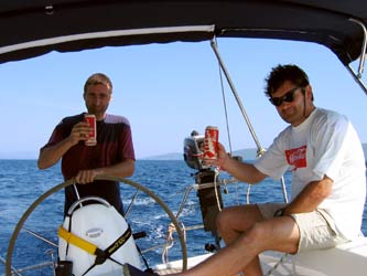 Alfred am Ruder Alfred am Ruder