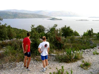 Blick Richtung SPLIT Blick Richtung SPLIT