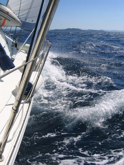 durch die Wellen durch die Wellen