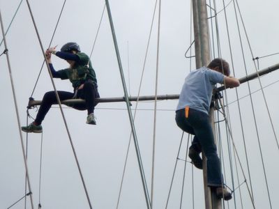 Arbeiten im Rigg Arbeiten im Rigg