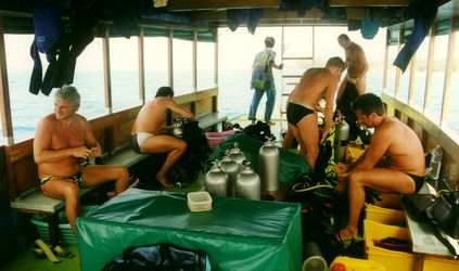 Ausfahrt mit dem Dhoni Ausfahrt mit dem Dhoni